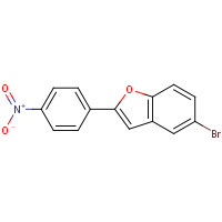 28718-76-5 5-bromo-2-(4-nitrophenyl)-1-benzofuran chemical structure