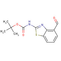 1223748-47-7 tert-butyl N-(4-formyl-1,3-benzothiazol-2-yl)carbamate chemical structure