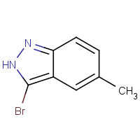 40598-72-9 3-bromo-5-methyl-2H-indazole chemical structure