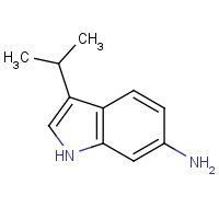 873055-16-4 3-propan-2-yl-1H-indol-6-amine chemical structure