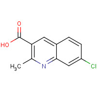 171270-39-6 7-chloro-2-methylquinoline-3-carboxylic acid chemical structure