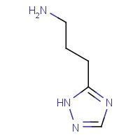 616197-93-4 3-(1H-1,2,4-triazol-5-yl)propan-1-amine chemical structure