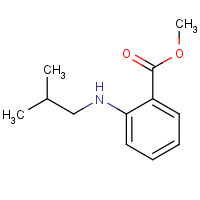 121385-38-4 methyl 2-(2-methylpropylamino)benzoate chemical structure