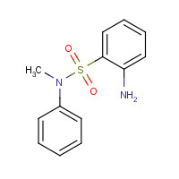 33224-10-1 2-amino-N-methyl-N-phenylbenzenesulfonamide chemical structure