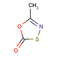 17452-74-3 5-methyl-1,3,4-oxathiazol-2-one chemical structure