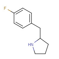 350017-04-8 2-[(4-fluorophenyl)methyl]pyrrolidine chemical structure