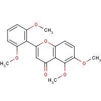 14813-19-5 2-(2,6-dimethoxyphenyl)-5,6-dimethoxychromen-4-one chemical structure