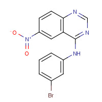 169205-77-0 N-(3-bromophenyl)-6-nitroquinazolin-4-amine chemical structure