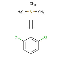 1190707-19-7 2-(2,6-dichlorophenyl)ethynyl-trimethylsilane chemical structure