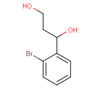862187-97-1 1-(2-bromophenyl)propane-1,3-diol chemical structure
