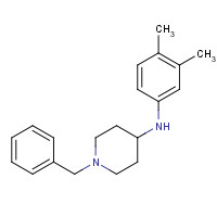 160588-07-8 1-benzyl-N-(3,4-dimethylphenyl)piperidin-4-amine chemical structure