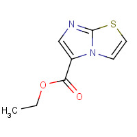 349480-83-7 ethyl imidazo[2,1-b][1,3]thiazole-5-carboxylate chemical structure