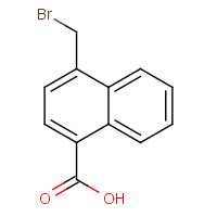 30236-02-3 4-(bromomethyl)naphthalene-1-carboxylic acid chemical structure