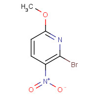 344296-05-5 2-bromo-6-methoxy-3-nitropyridine chemical structure