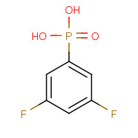 1206195-93-8 (3,5-difluorophenyl)phosphonic acid chemical structure