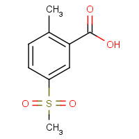 151104-37-9 2-methyl-5-methylsulfonylbenzoic acid chemical structure