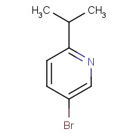 1159820-58-2 5-bromo-2-propan-2-ylpyridine chemical structure