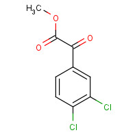 64471-84-7 methyl 2-(3,4-dichlorophenyl)-2-oxoacetate chemical structure
