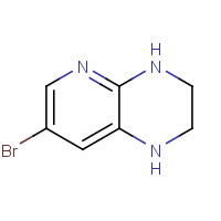 52333-31-0 7-bromo-1,2,3,4-tetrahydropyrido[2,3-b]pyrazine chemical structure