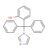 35645-49-9 2-[imidazol-1-yl(diphenyl)methyl]phenol chemical structure