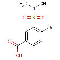 473477-03-1 4-bromo-3-(dimethylsulfamoyl)benzoic acid chemical structure