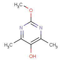 345642-89-9 2-methoxy-4,6-dimethylpyrimidin-5-ol chemical structure