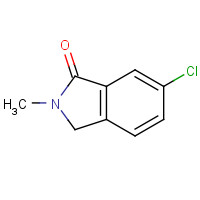 58141-51-8 6-chloro-2-methyl-3H-isoindol-1-one chemical structure