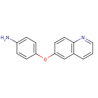 98696-54-9 4-quinolin-6-yloxyaniline chemical structure