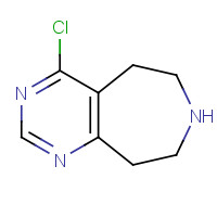 1057338-28-9 4-chloro-6,7,8,9-tetrahydro-5H-pyrimido[4,5-d]azepine chemical structure