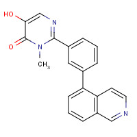 1333240-11-1 5-hydroxy-2-(3-isoquinolin-5-ylphenyl)-3-methylpyrimidin-4-one chemical structure