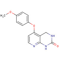 1265636-23-4 5-(4-methoxyphenoxy)-3,4-dihydro-1H-pyrido[2,3-d]pyrimidin-2-one chemical structure