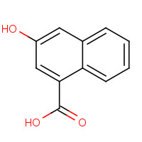 19700-42-6 3-hydroxynaphthalene-1-carboxylic acid chemical structure