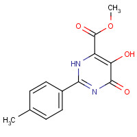 519032-06-5 methyl 5-hydroxy-2-(4-methylphenyl)-4-oxo-1H-pyrimidine-6-carboxylate chemical structure