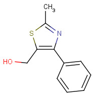 857284-12-9 (2-methyl-4-phenyl-1,3-thiazol-5-yl)methanol chemical structure