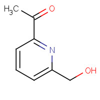 135450-43-0 1-[6-(hydroxymethyl)pyridin-2-yl]ethanone chemical structure