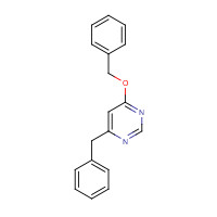 960297-61-4 4-benzyl-6-phenylmethoxypyrimidine chemical structure