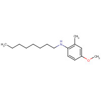 55739-79-2 4-methoxy-2-methyl-N-octylaniline chemical structure