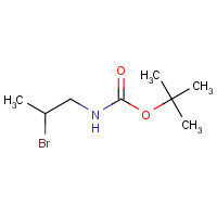 121102-88-3 tert-butyl N-(2-bromopropyl)carbamate chemical structure