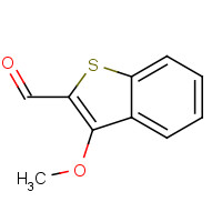 14006-51-0 3-methoxy-1-benzothiophene-2-carbaldehyde chemical structure