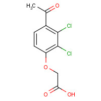2977-54-0 2-(4-acetyl-2,3-dichlorophenoxy)acetic acid chemical structure