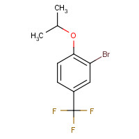 200956-54-3 2-bromo-1-propan-2-yloxy-4-(trifluoromethyl)benzene chemical structure