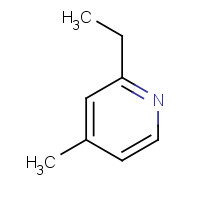 2150-18-7 2-ethyl-4-methylpyridine chemical structure