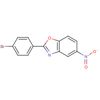112606-72-1 2-(4-bromophenyl)-5-nitro-1,3-benzoxazole chemical structure