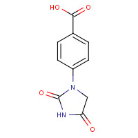 938458-79-8 4-(2,4-dioxoimidazolidin-1-yl)benzoic acid chemical structure