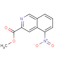 581812-72-8 methyl 5-nitroisoquinoline-3-carboxylate chemical structure