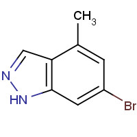 885520-98-9 6-bromo-4-methyl-1H-indazole chemical structure