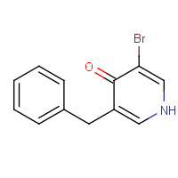 868734-67-2 3-benzyl-5-bromo-1H-pyridin-4-one chemical structure