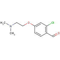 650629-11-1 2-chloro-4-[2-(dimethylamino)ethoxy]benzaldehyde chemical structure