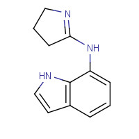 1287746-81-9 N-(3,4-dihydro-2H-pyrrol-5-yl)-1H-indol-7-amine chemical structure