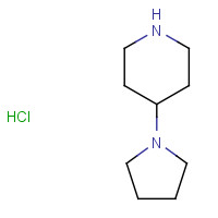172281-91-3 4-pyrrolidin-1-ylpiperidine;hydrochloride chemical structure